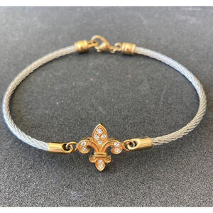 Jacmel Mauritus Fleur de lis bracelet